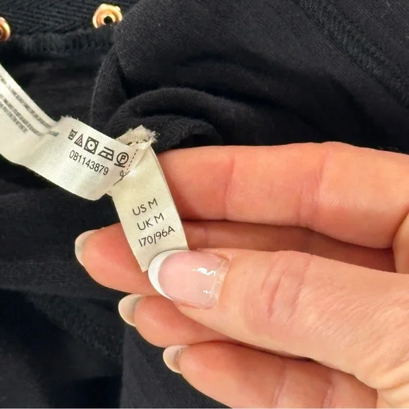 Intimately Free People Ribbed Bodycon Midi Dress Black M - Picture 7 of 16